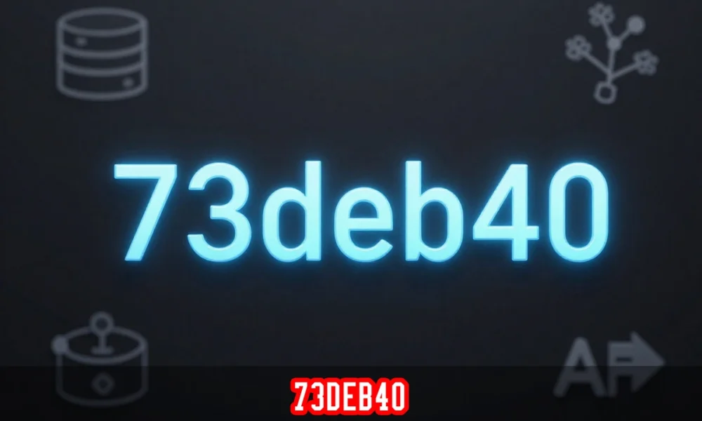 Understanding 73deb40: Uses, Benefits & Real Insights