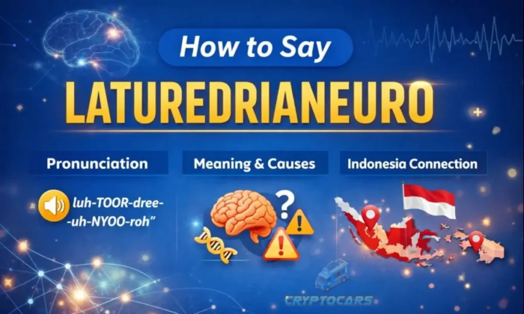How to Say Laturedrianeuro Correctly
